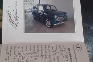 Auto d epoca Fiat 1100 103 bauletto funzionante