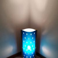 Lampada "Slamp" bluette