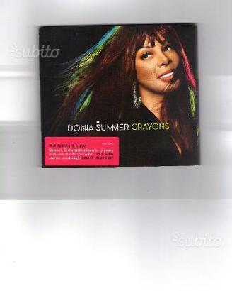 Cd originale usato "Crayons" di Donna Summer, 2008