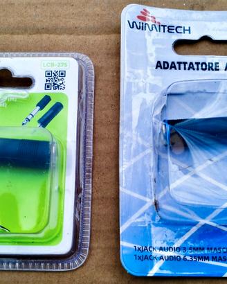 ADATTATORI JACK TRS - MINI JACK TRS