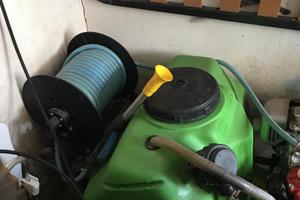 Botte irroratrice carrellata a scoppio (benz