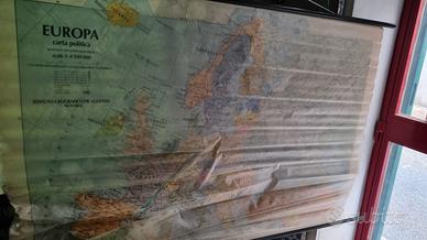 K2286NN-Cartina Europa Gigante 1:4 500 000