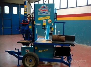 sega a nastro vimar 700 con spaccalegne verticale 