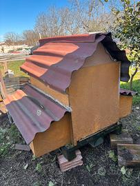 Casetta per galline ovaiole