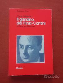 Libro "Come leggere il giardino dei Finzi-Contini"