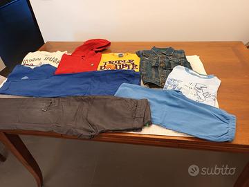 Abbigliamento bimbo 7-8 anni