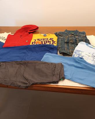 Abbigliamento bimbo 7-8 anni