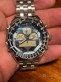 Cronografo digitale e analogico Y&K nuovo acciaio