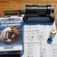 Microscopio tascabile Carson MicroBrite 60-120X