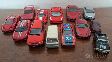 Lotto 13 Modellini Auto Collezione