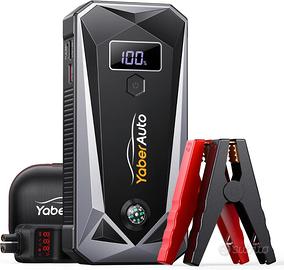 YaberAuto Avviatore Batteria Auto, 3000A/21800mAh