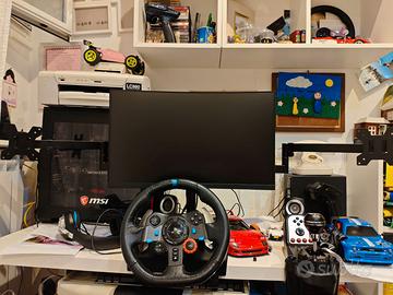 Supporto triplo monitor wali