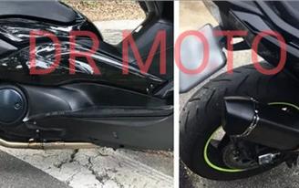 Scarico completo terminale GRANDE collettore TMAX