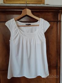 Maglia Max Mara in cotone effetto doppio strato