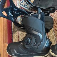 Burton step on attacchi scarponi snowboard