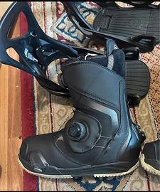 Burton step on set attacchi scarponi snowboard