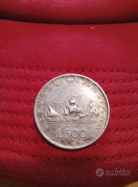 Moneta 500lire Caravelle 