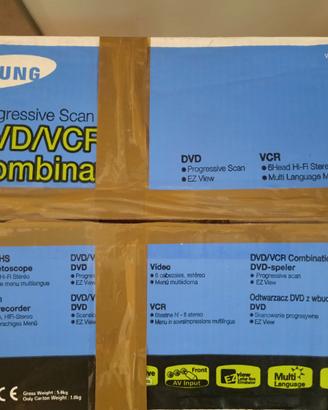 Samsung DVD-V6800 DVD/VHS combo con scatola
