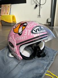 Casco jet Vemar superchicche XXS - 52 donna