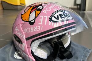 Casco jet Vemar superchicche XXS - 52 donna
