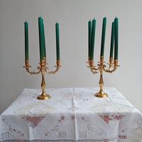 candelabri ottone 