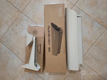 custodie+staffe in alluminio per telecamere 