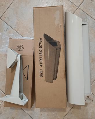 custodie+staffe in alluminio per telecamere 