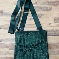 Borsa a tracolla della PINKO BAG verde smeraldo