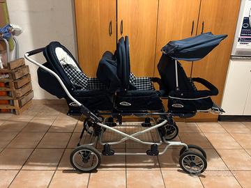 Passeggino doppio i triplo
