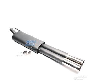 SILENZIATORE DI SCARICO PER VOLKSWAGEN VW GOLF III