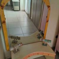 Ballerina per trucco con specchio
Lunghezza 75 cm
