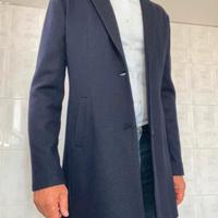 Cappottino uomo blu David Naman