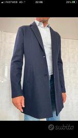 Cappottino uomo blu David Naman