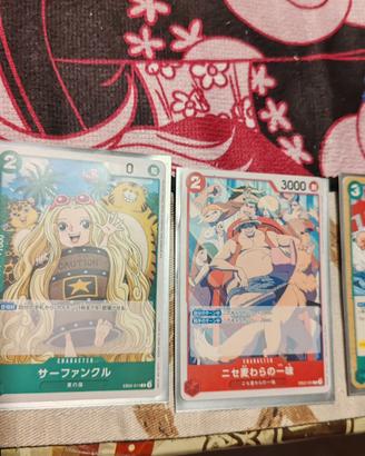 Carte One Piece e Character Towel Bandai Leggere