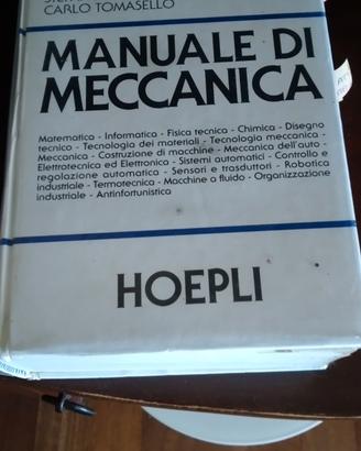 manuale di meccanica. HOEPLI