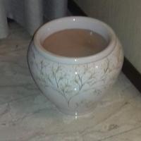 vaso e portavaso artigianato siciliano -  bello!