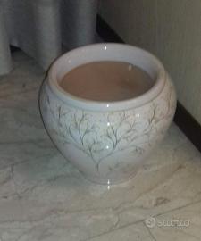 vaso e portavaso artigianato siciliano -  bello!