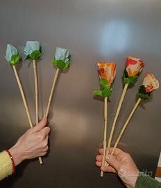 ROSE FATTE A MANO