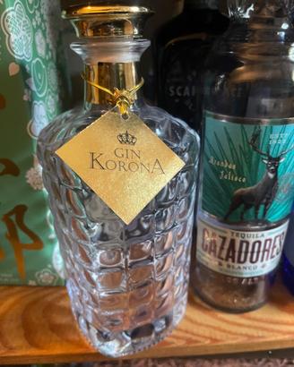 Bottiglie vuote Gin per home decor