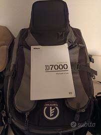 set fotografico Nikon D7000