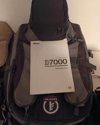 set fotografico Nikon D7000