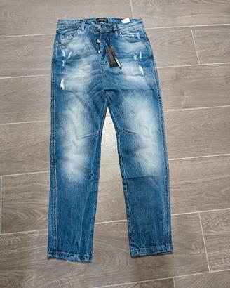 Jeans cavallo basso, taglia 44