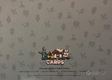 Lama Cards Adventskalender Limited Edition.