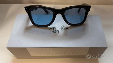 occhiali da sole rayban wayfarer reverse