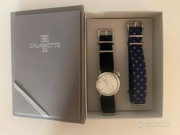 Orologio Calabritto 28 nuovo con doppio cinturino