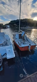 barca a vela regalata