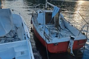 barca a vela regalata
