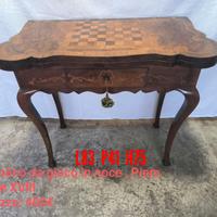 tavolino da gioco Piemonte XVlll