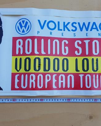 Volkswagen vetrofania Rolling Stones European Tour