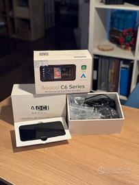 Aoocci C6 Pro CarPlay Moto + DashCam Sensori Gomme